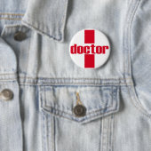 Badge Rond 5 Cm doktor (En situation)