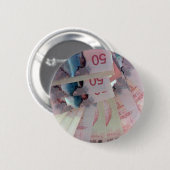 Badge Rond 5 Cm Dollars canadiens (Devant & derrière)