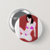 Badge Rond 5 Cm DollVivant1 (Devant & derrière)