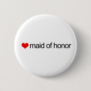 Badge Rond 5 Cm Domestique d'honneur
