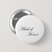 Badge Rond 5 Cm Domestique d'honneur (Devant & derrière)