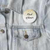 Badge Rond 5 Cm Domestique d'honneur (En situation)
