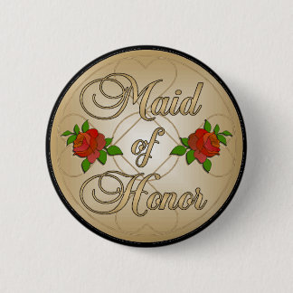 Badge Rond 5 Cm Domestique d'or de bouton (MoH) d'honneur