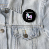 Badge Rond 5 Cm Don Alopecia Warrior (En situation)
