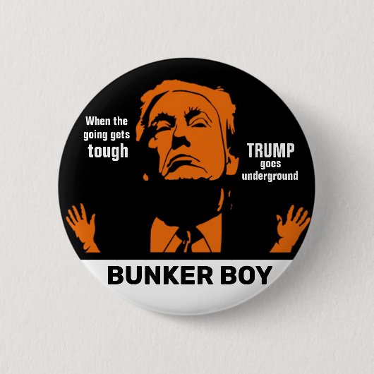 Badge Rond 5 Cm Donald Bunker Boy Trump (Devant)