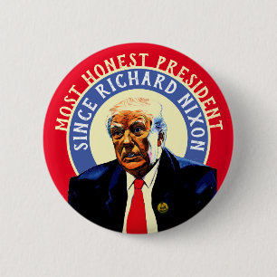 Badge Rond 5 Cm Donald honnête