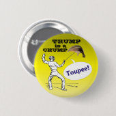 Badge Rond 5 Cm Donald Trump (Devant & derrière)