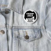 Badge Rond 5 Cm Donald Trump drôle (En situation)