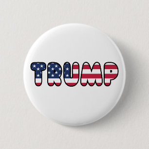 Badge Rond 5 Cm Donald Trump Élection présidentielle américaine 20