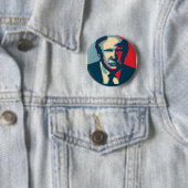 Badge Rond 5 Cm donald trump nope (En situation)