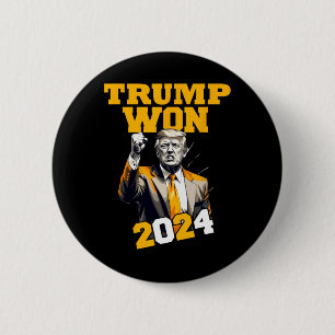Badge Rond 5 Cm Donald Trump remporte l'investiture électorale de