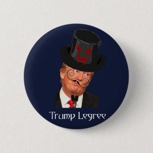 Badge Rond 5 Cm Donald Trump Simon Legree