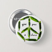 Badge Rond 5 Cm donnez à des pois une occasion (Devant & derrière)