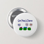 Badge Rond 5 Cm Donnez à des POIS une occasion (Devant & derrière)