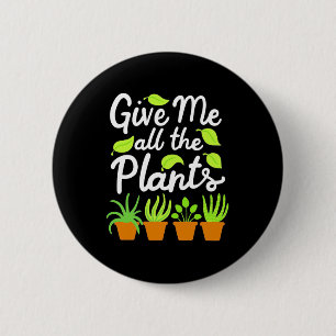Badge Rond 5 Cm Donnez à Gardener tous les Plantes