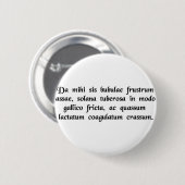 Badge Rond 5 Cm Donnez-moi un hamburger, les pommes frites, et un (Devant & derrière)