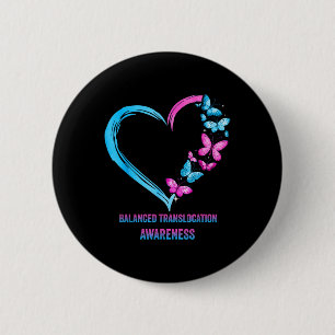 Badge Rond 5 Cm Dons de sensibilisation cardiaque de translocation