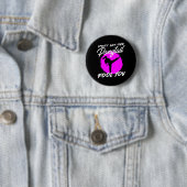 Badge Rond 5 Cm Dont Let The Ponytail Fool You I Funny Karate (En situation)