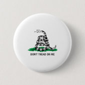 Badge Rond 5 Cm Dont Tread On Me  (Devant)