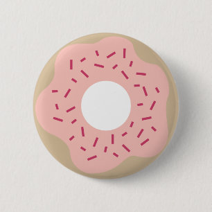 Badge Rond 5 Cm Donut