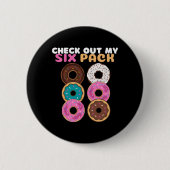 Badge Rond 5 Cm Donut Funny (Devant)