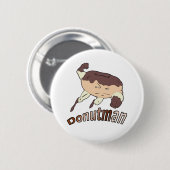 Badge Rond 5 Cm Donutman (Devant & derrière)
