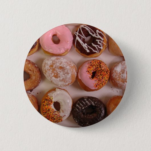 BADGE ROND 5 CM DONUTS ! (Devant)