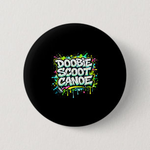 Badge Rond 5 Cm Doobie pagaye en canot canotage drôle