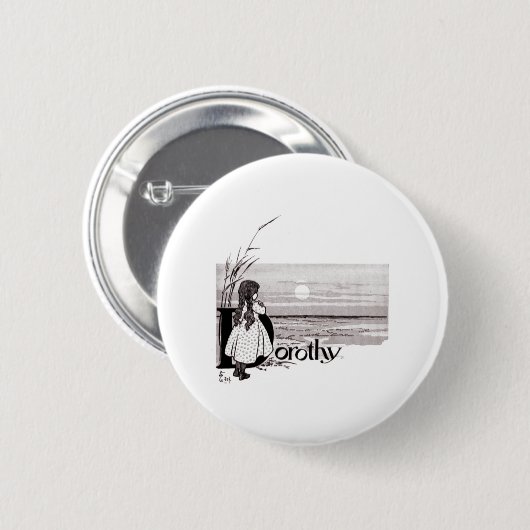 Badge Rond 5 Cm Dorthy (Devant & derrière)