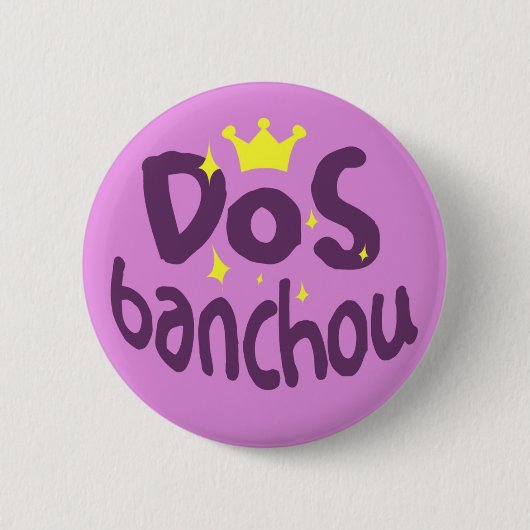 Badge Rond 5 Cm DOS Banchou (Devant)