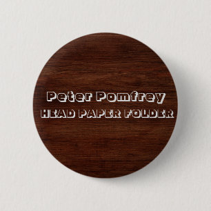 Badge Rond 5 Cm Dossier papier - drôle, nouveauté