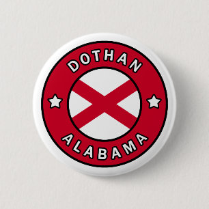 Badge Rond 5 Cm Dothan Alabama