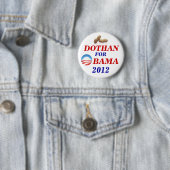 Badge Rond 5 Cm Dothan pour Obama (En situation)