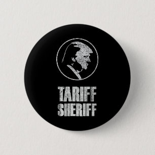Badge Rond 5 Cm Douanier Drôle Président Trump Satire Politique