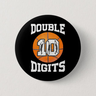 Badge Rond 5 Cm Double chiffres Anniversaire Décorations Garçon 10