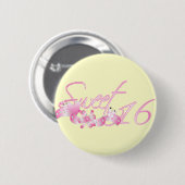 Badge Rond 5 Cm Douce 16 broches (Devant & derrière)