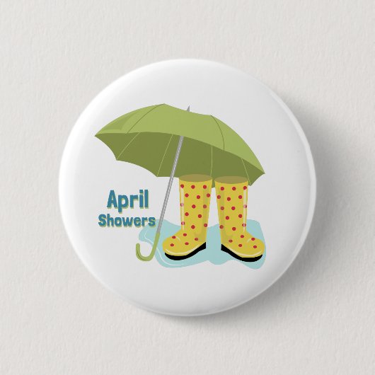 Badge Rond 5 Cm Douches 2 d'avril (Devant)