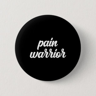 Badge Rond 5 Cm Douleur Guerrier Crps Mois de sensibilisation Rsd