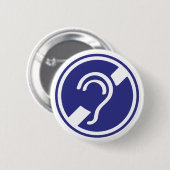 Badge Rond 5 Cm Douleurs abdominales, douleurs abdominales, douleu (Devant & derrière)