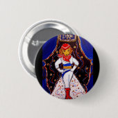 Badge Rond 5 Cm Doxie de Mode (Devant & derrière)