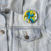 Badge Rond 5 Cm Dr. Fate & Invisible Tower (En situation)