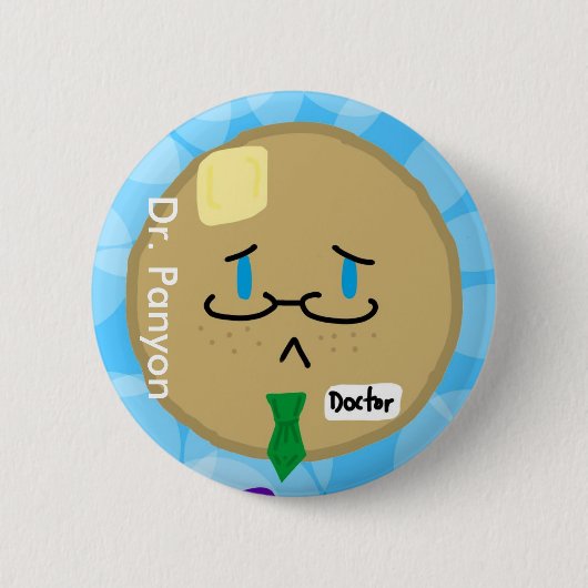 Badge Rond 5 Cm Dr. Panyon Button (Devant)
