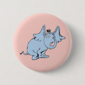 Badge Rond 5 Cm Dr Seuss | Horton côté (Devant)
