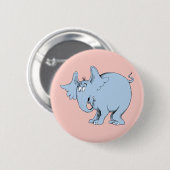 Badge Rond 5 Cm Dr Seuss | Horton Hears Whos (Devant & derrière)