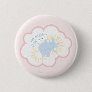Badge Rond 5 Cm Dr. Seuss Horton   Quelle que soit sa taille