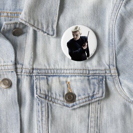 Badge Rond 5 Cm Draco Malfoy 3 (En situation)