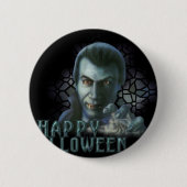 Badge Rond 5 Cm Dracula Halloween (Devant)