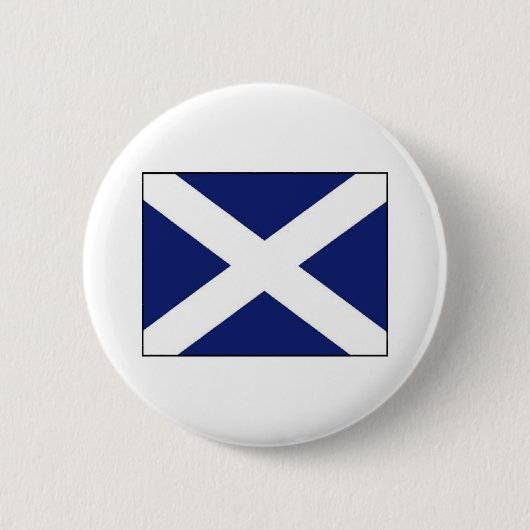 BADGE ROND 5 CM DRAG D'ÉCOSSE (Devant)