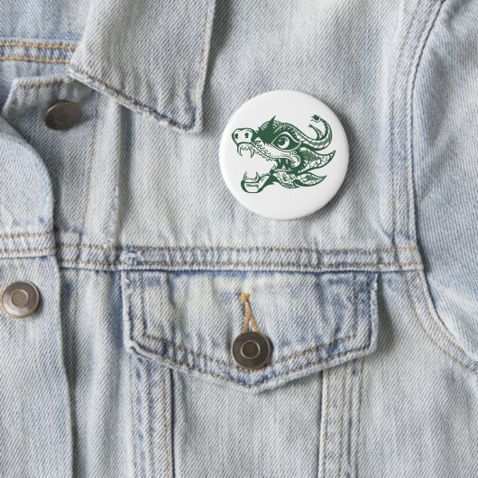 Badge Rond 5 Cm dragon (En situation)