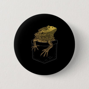Badge Rond 5 Cm Dragon Arte Pour Hommes Femmes Enfants Beared Drag
